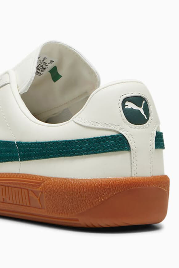 Sneaker Army Trainer - Bianco caldo + mirto scuro