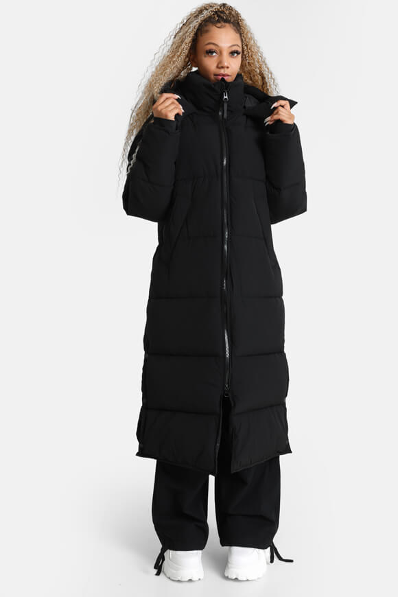 Quilted coat - Black