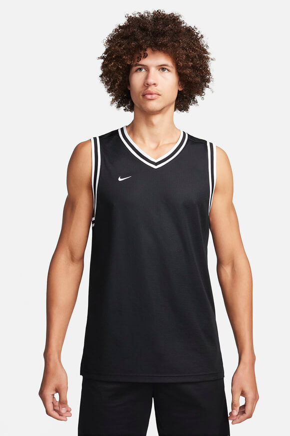 ADN Mesh Tank Top - Black + White