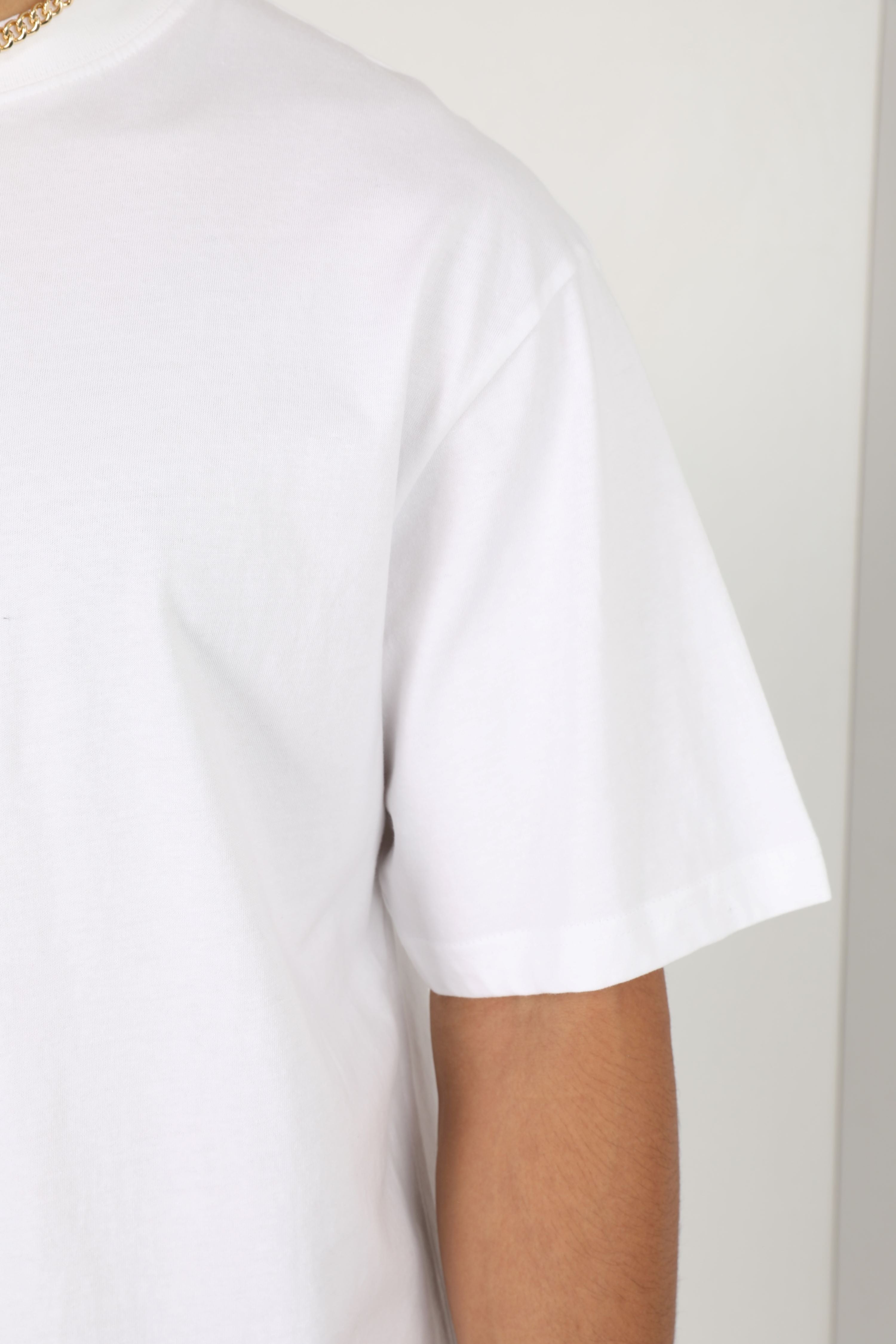 Oversize T-Shirt - Weiss