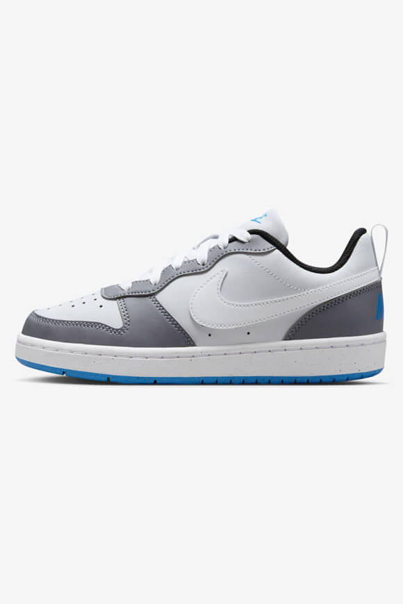 Sneaker Court Borough Recraft - Platino puro + Bianco + Grigio freddo