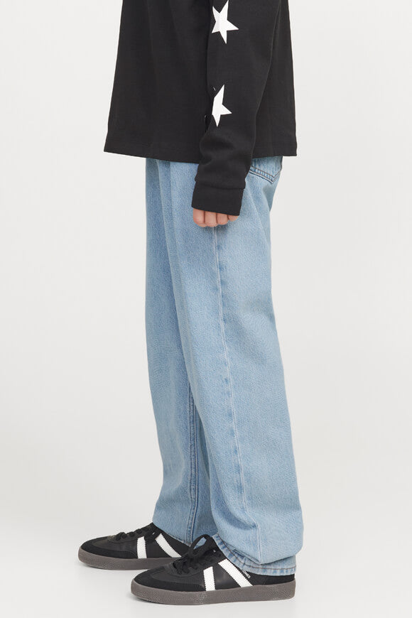 Chris Relaxed Fit Jeans - Light Blue Denim