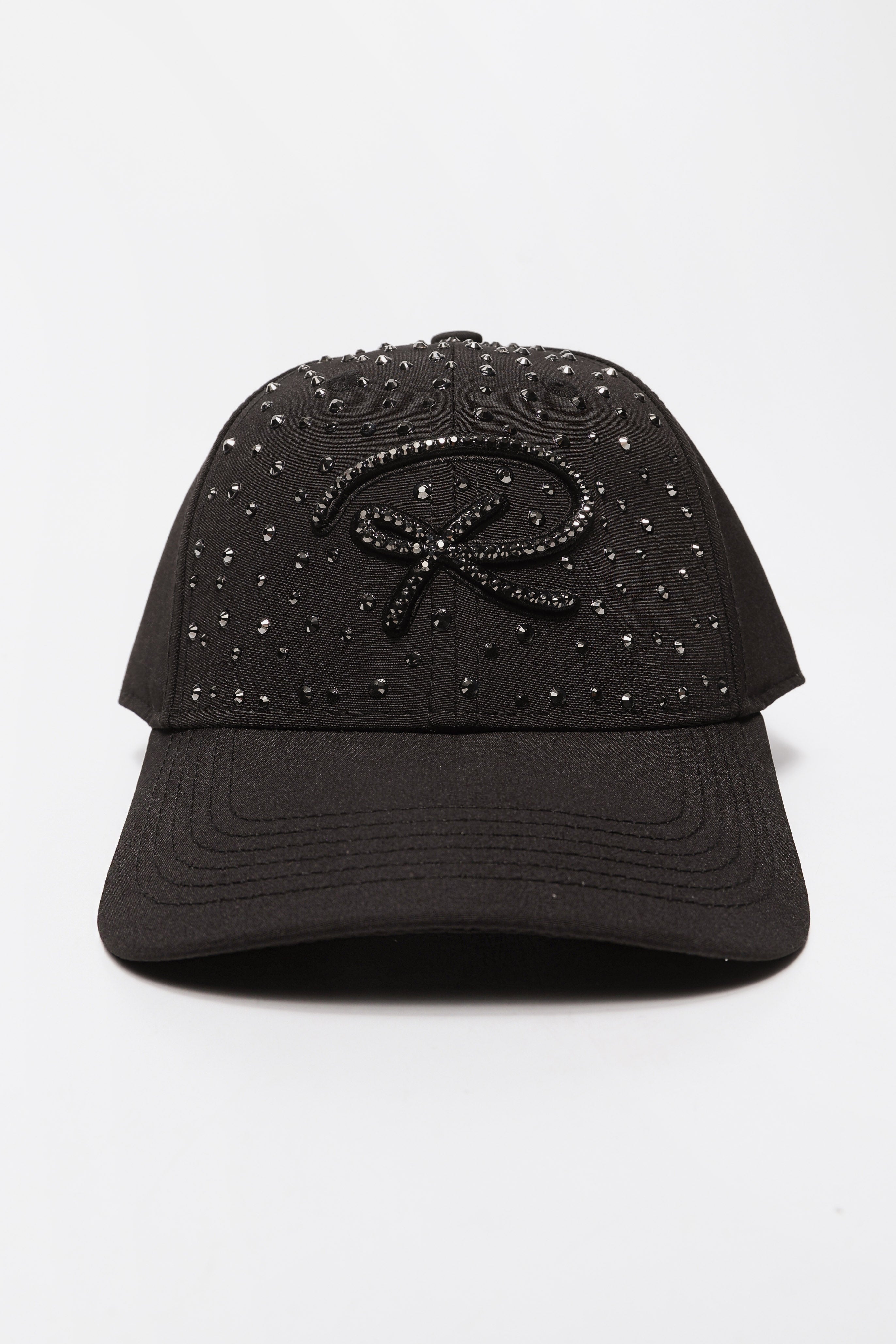 Cap mit Strass / Clipback - Black