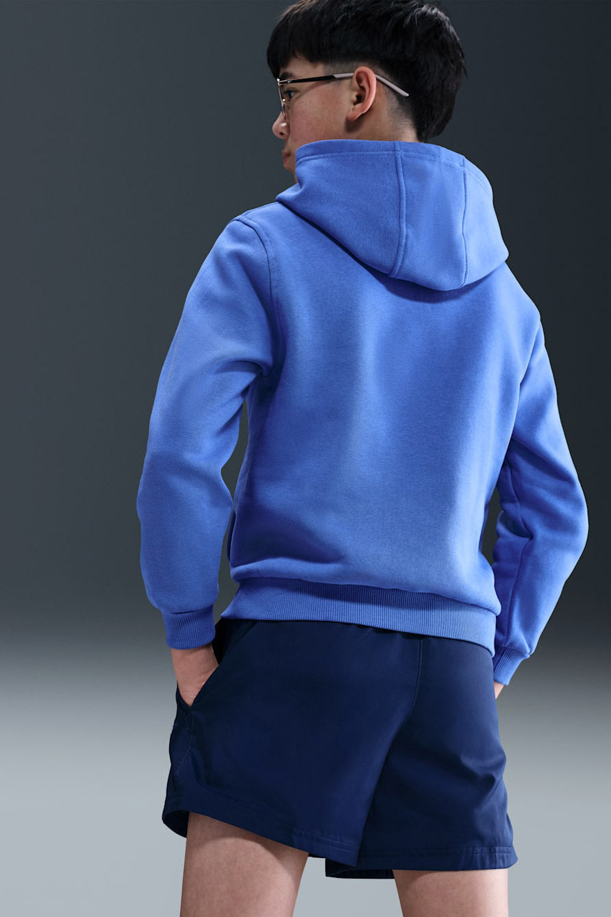 Club Fleece Kapuzensweatshirt - Comet Blue