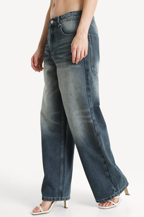 Jeans baggy - bleu usé