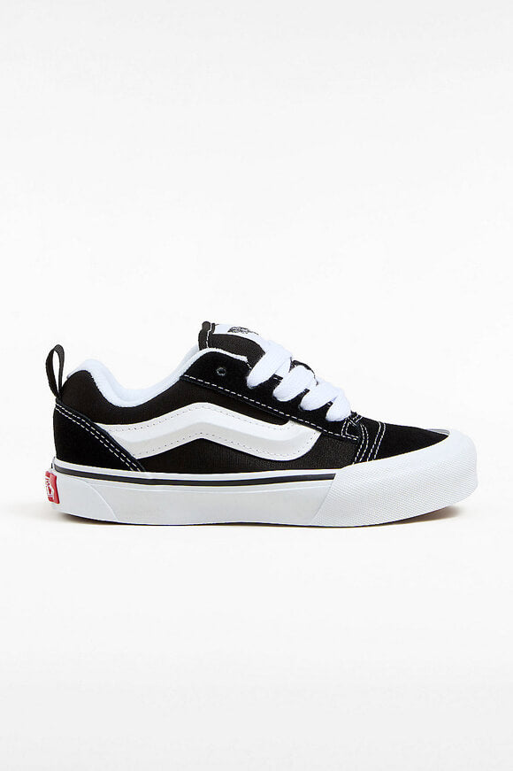 Sneaker Knu Skool per bambini - Nero + Bianco vero