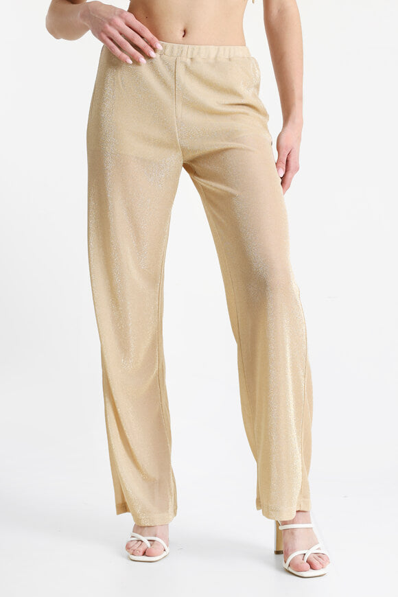 Glitter pants - gold
