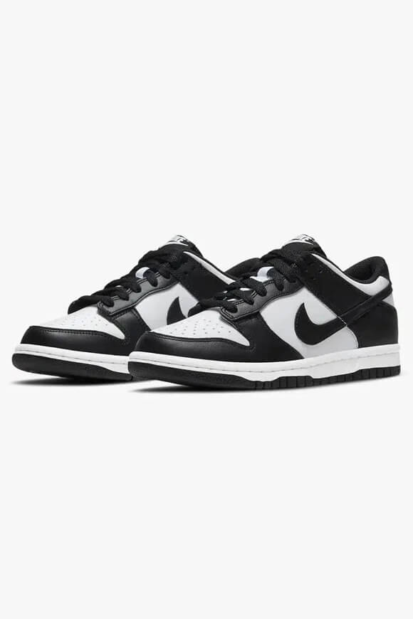 Dunk Sneaker - White + Black