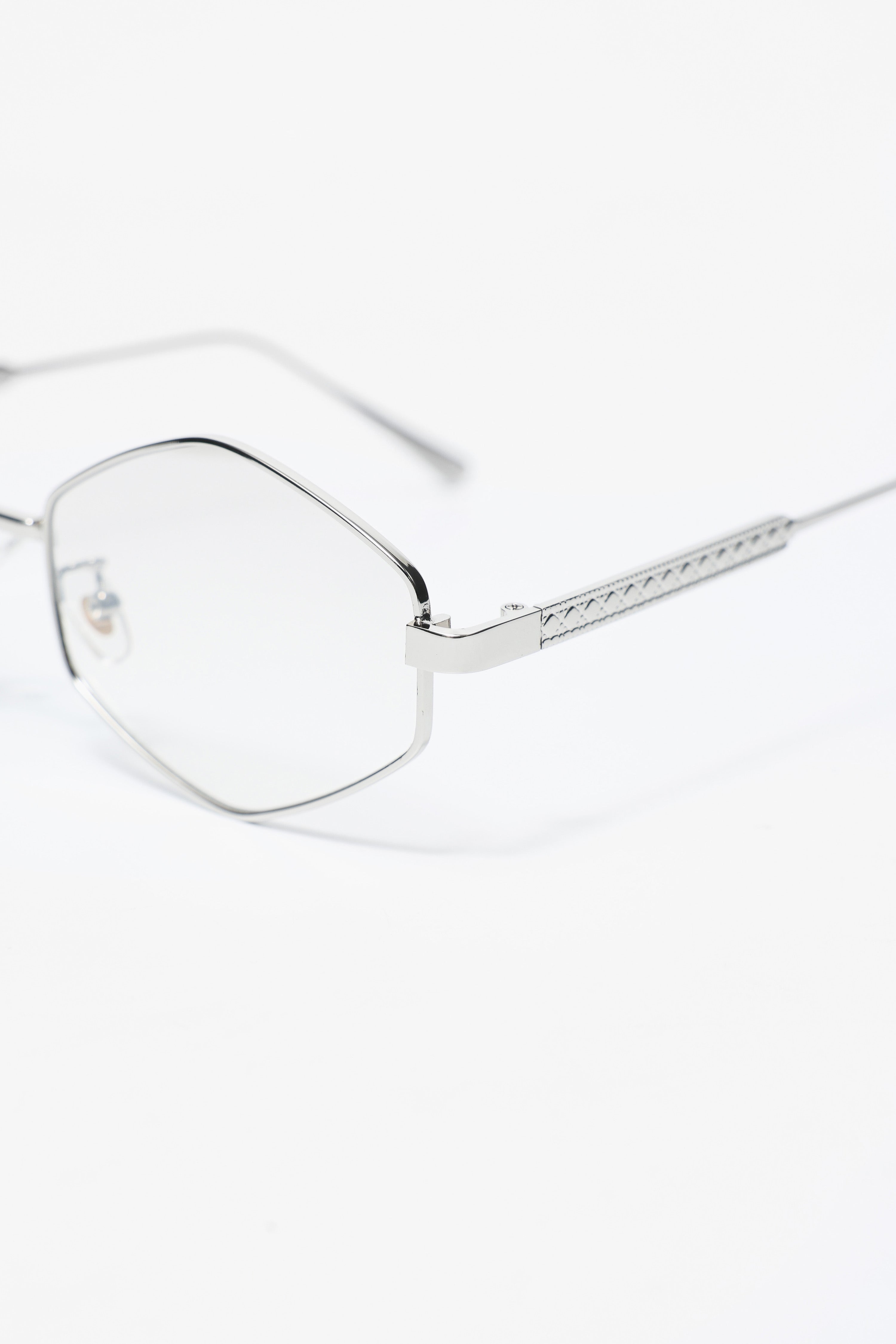 Brille - Silver + Light Grey