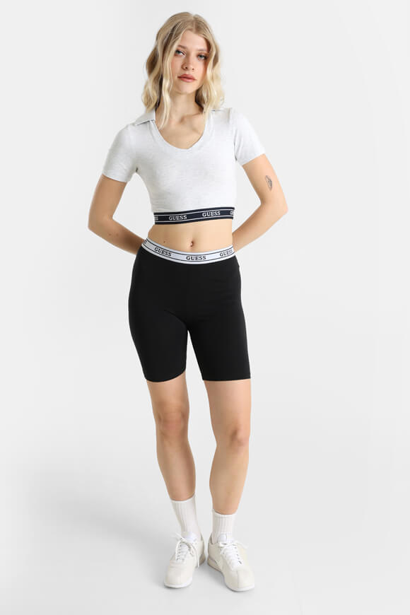 Crop T-Shirt - Heather Stone