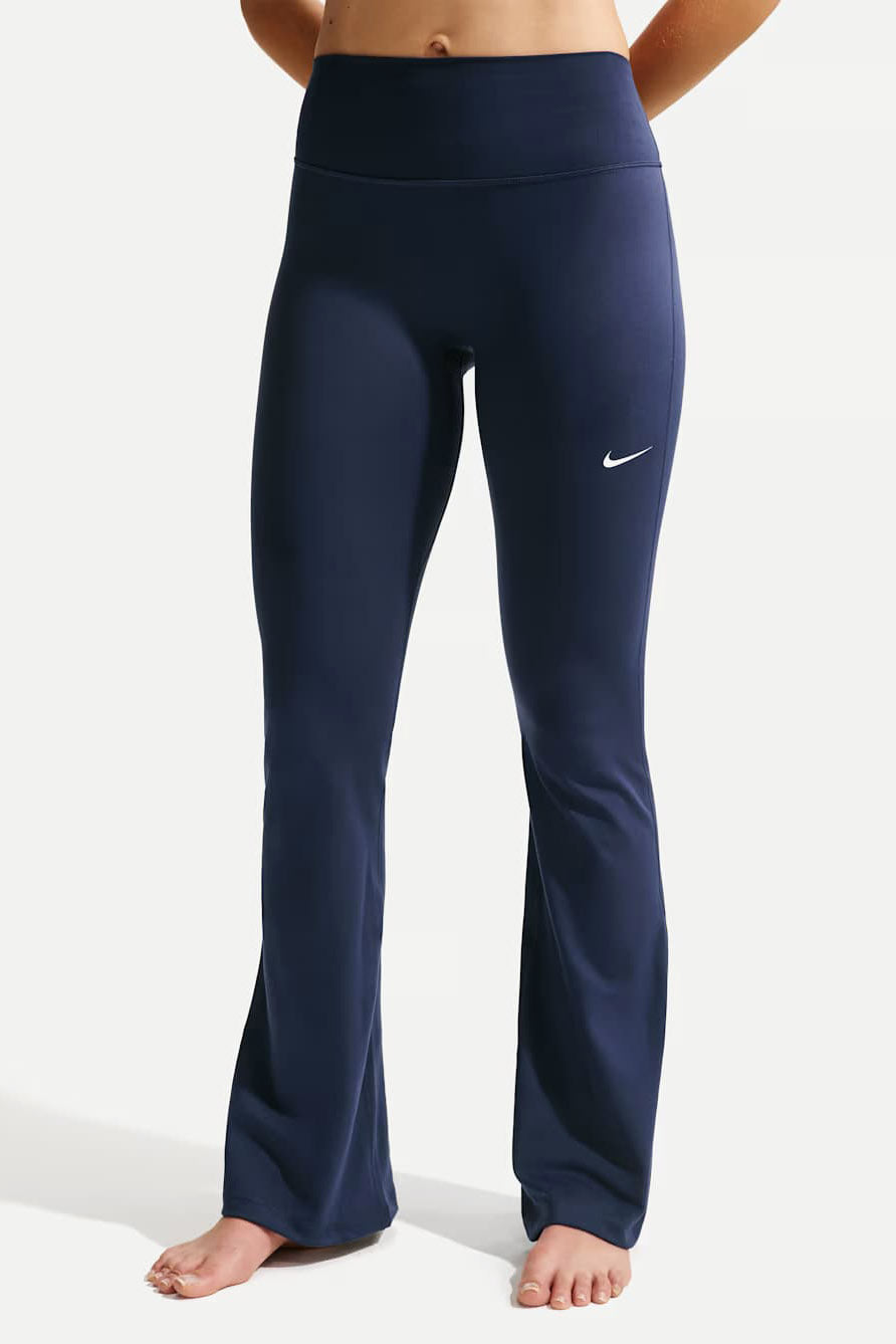Flare Leggings - Midnight Navy + White
