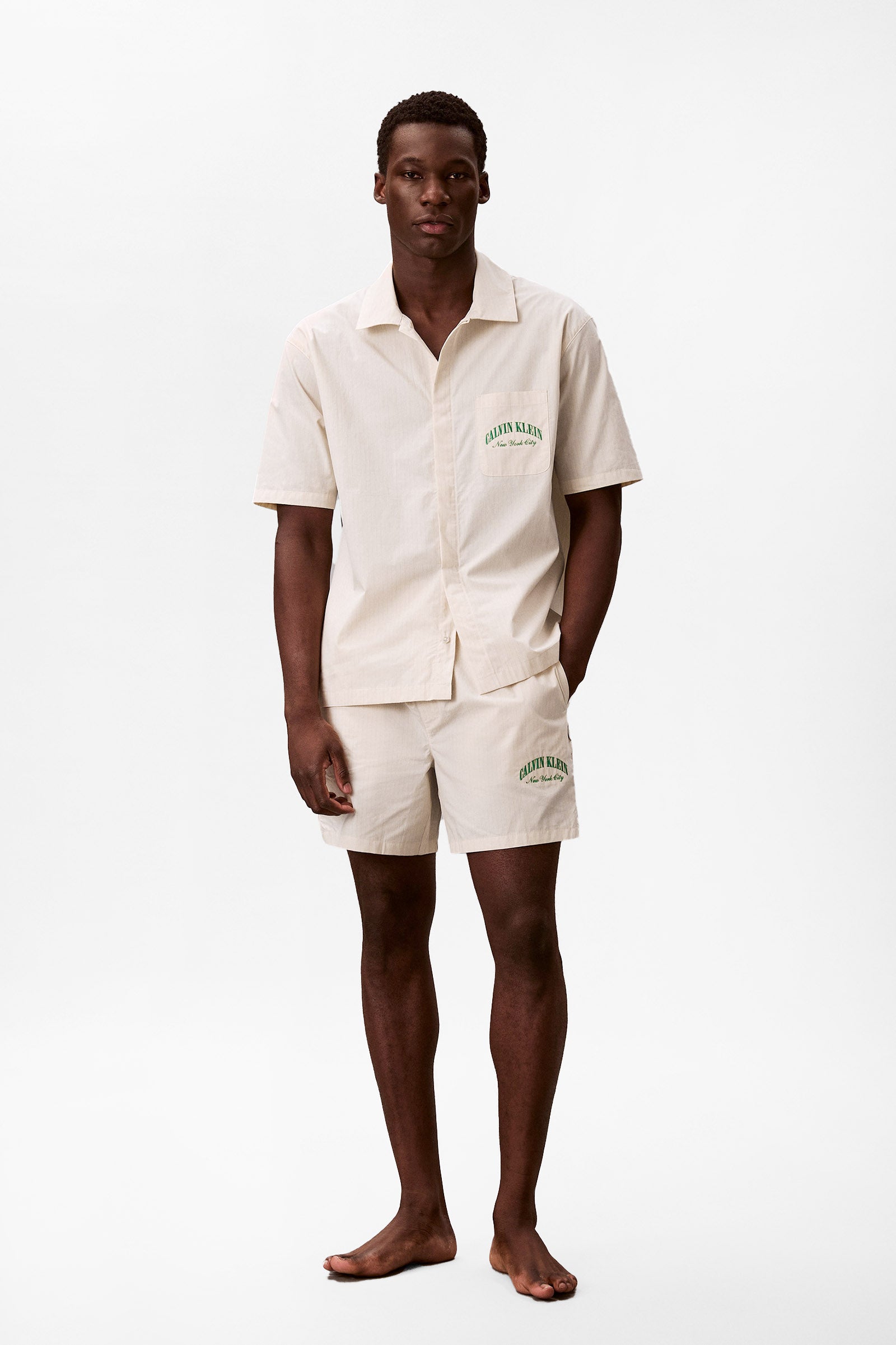 Pyjama-Oberteil - Chalk