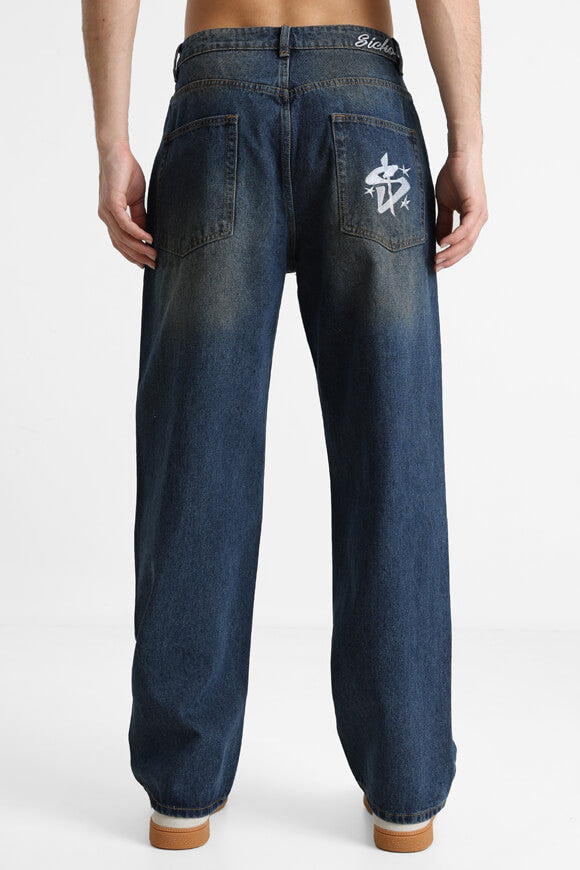 Straight Fit Jeans - Dunkelblau