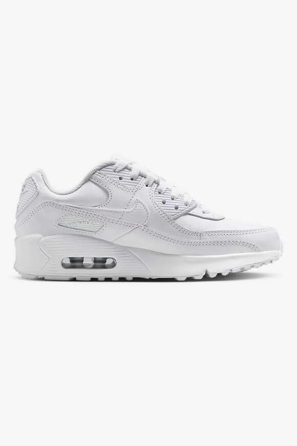 Air Max 90 Sneaker - White + Metallic Silver