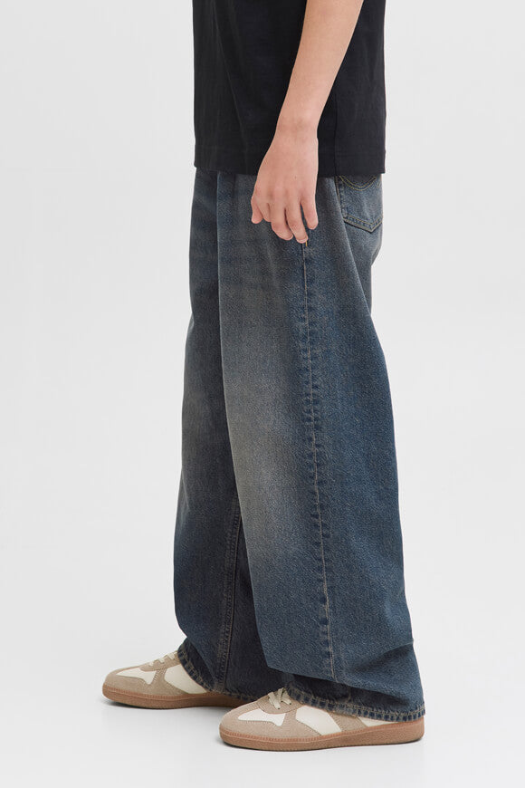 JJIRON baggy fit jeans - Blue Denim