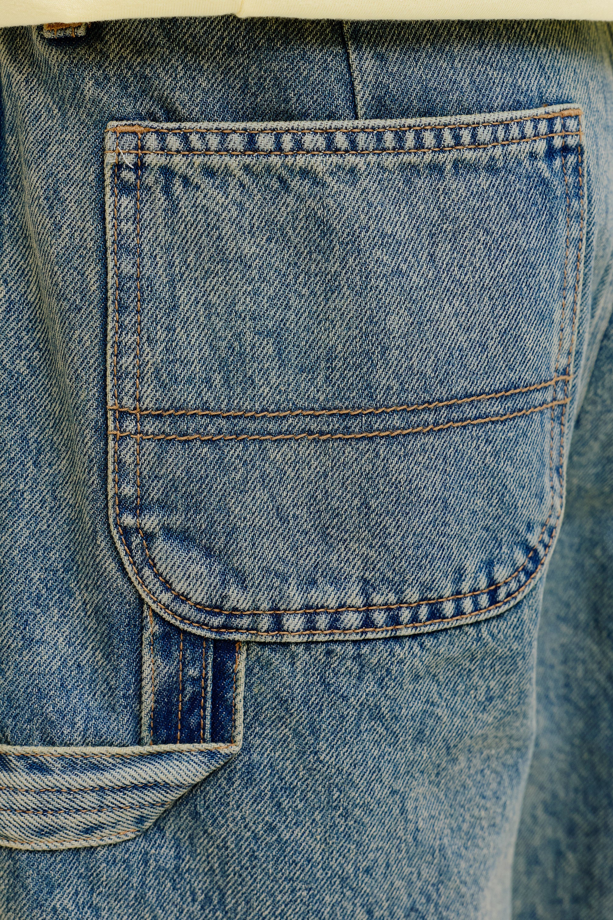 JJIALEX Jeans Bermudashorts - Blue Denim