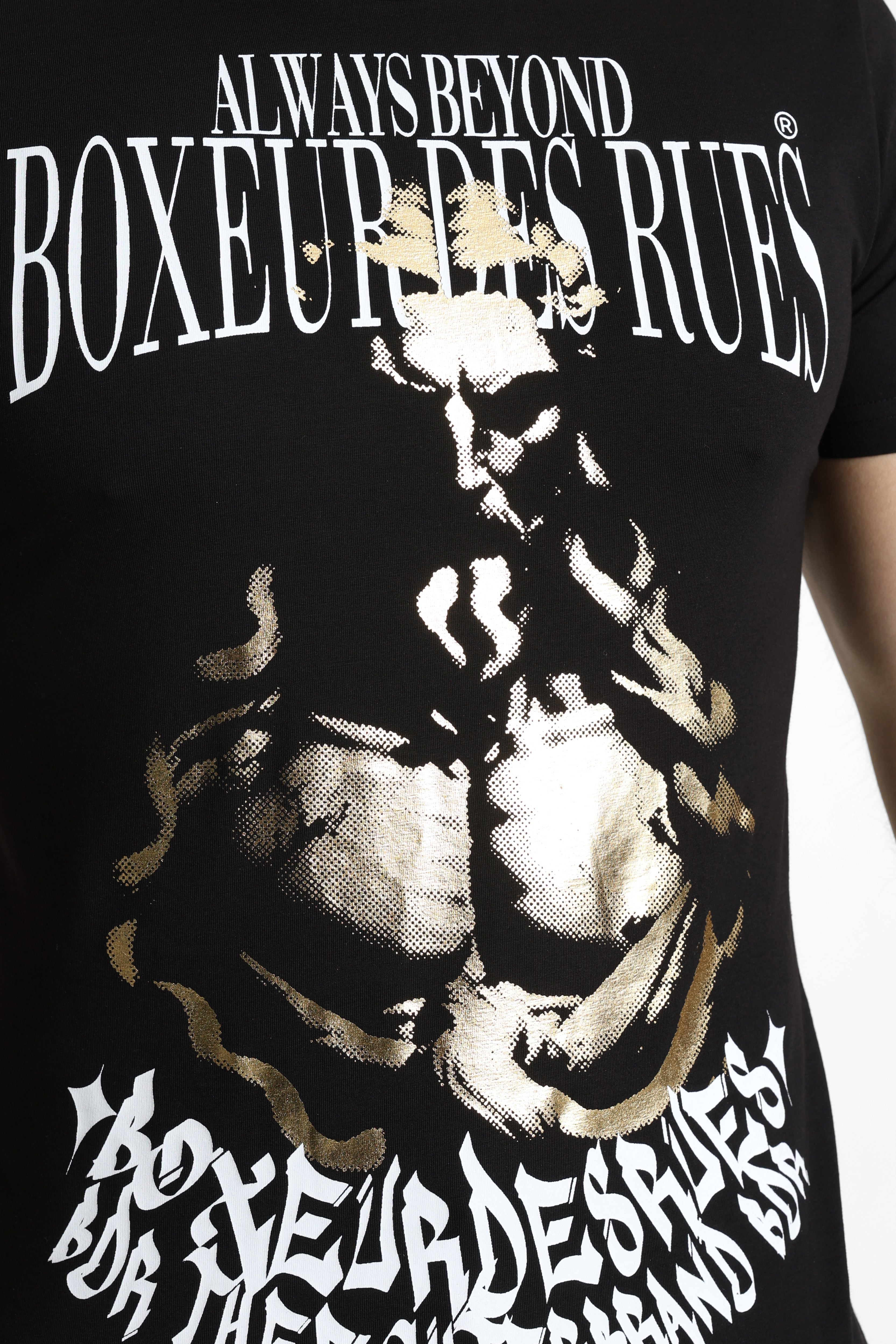 T-Shirt - Black + Gold