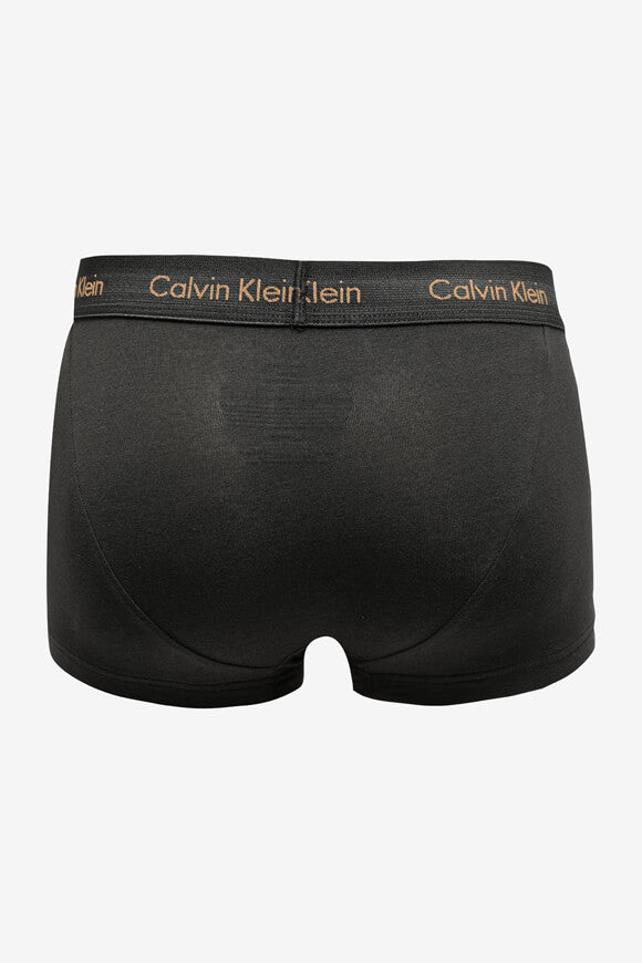 Lot de trois boxers - noir + camel + blanc + rouge