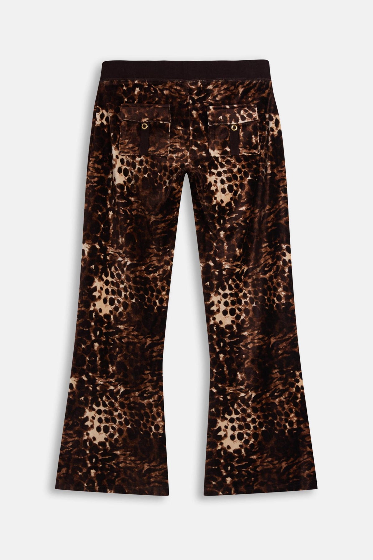 Samt Flare-Hose - Leo