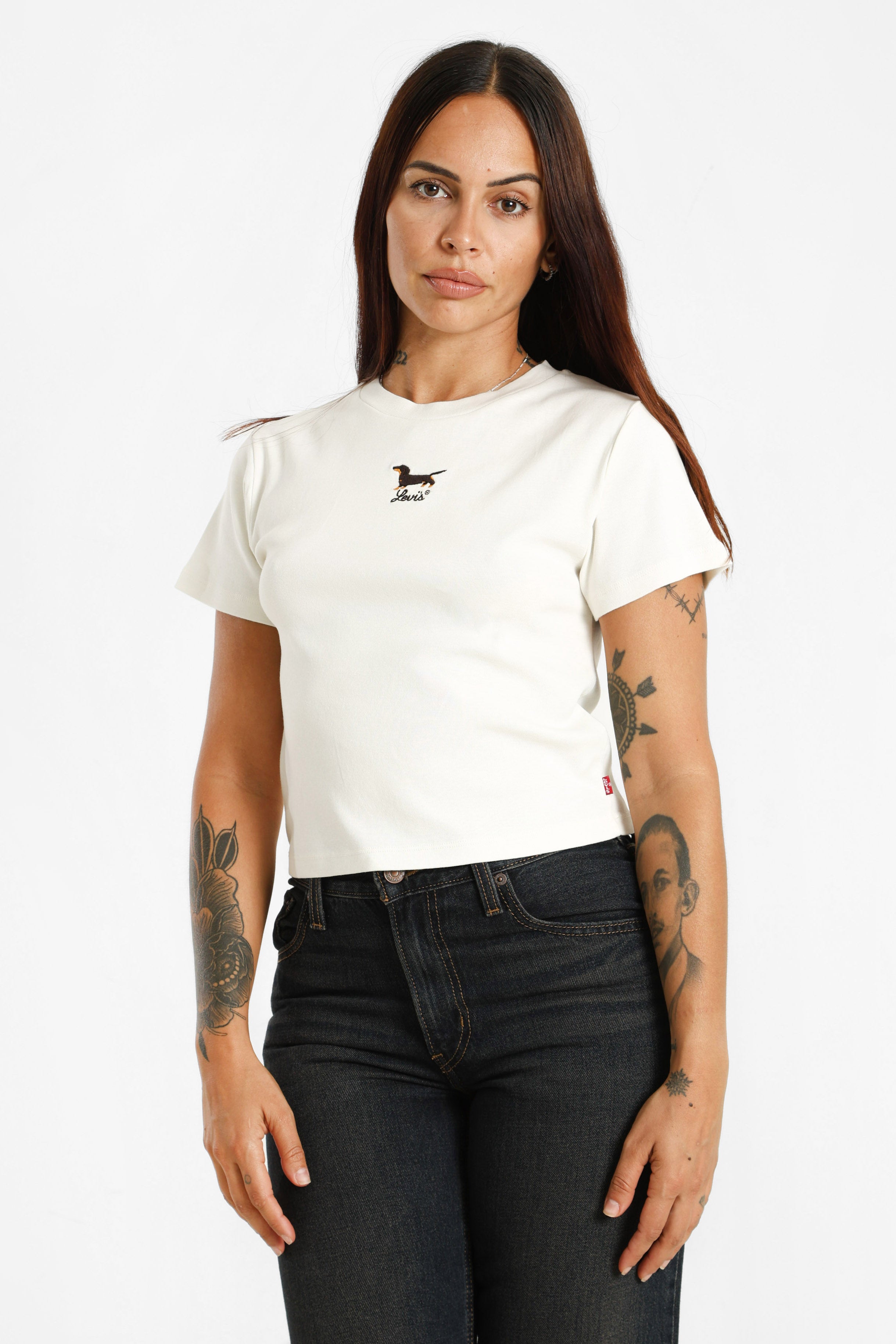 T-Shirt court - Egret