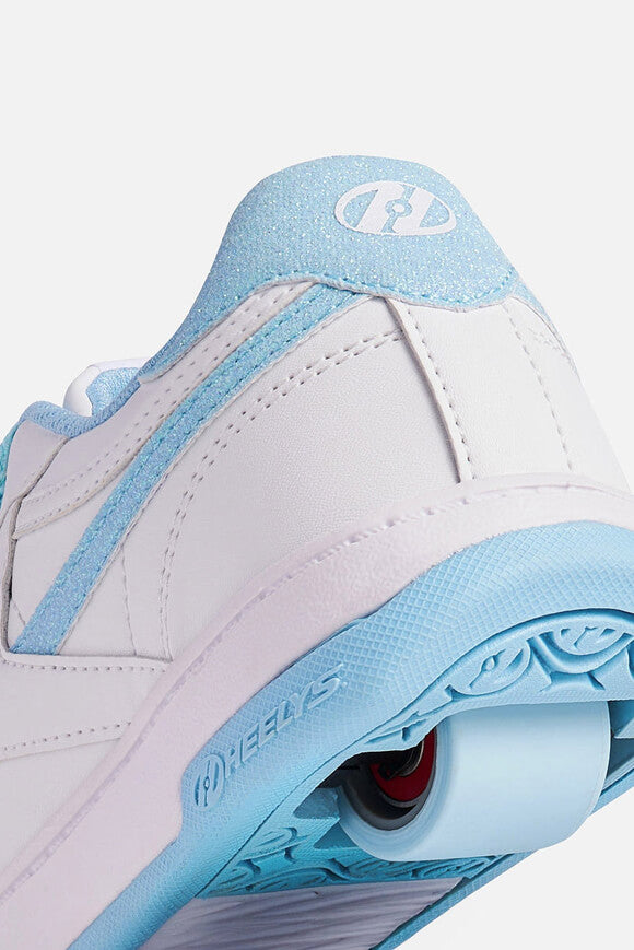 Club C Sneaker - White + Light Blue