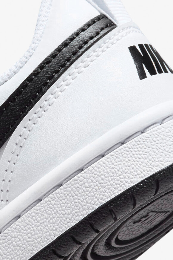 Court Borough Recraft Kids Sneaker - White + Black