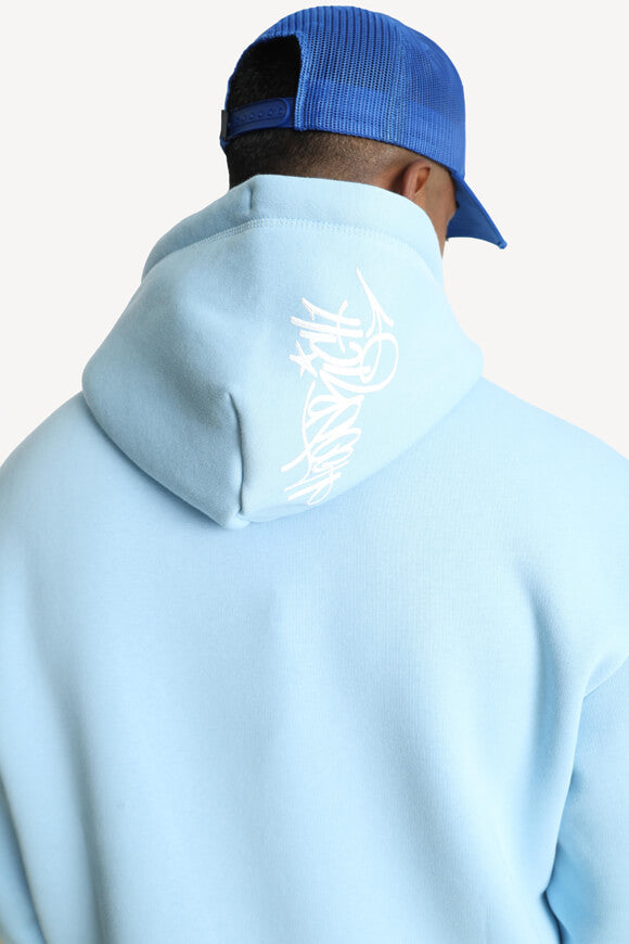 Felpa oversize con cappuccio - Clear Sky