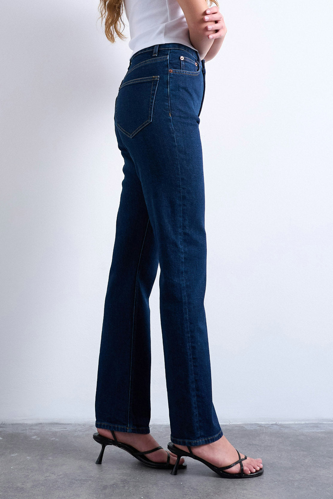 TSDREE jean slim fit L32 - Dark Blue Denim