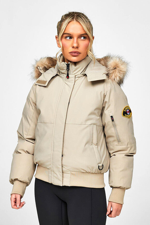 Olivia Wattierte Bomberjacke - Pure Cashmere