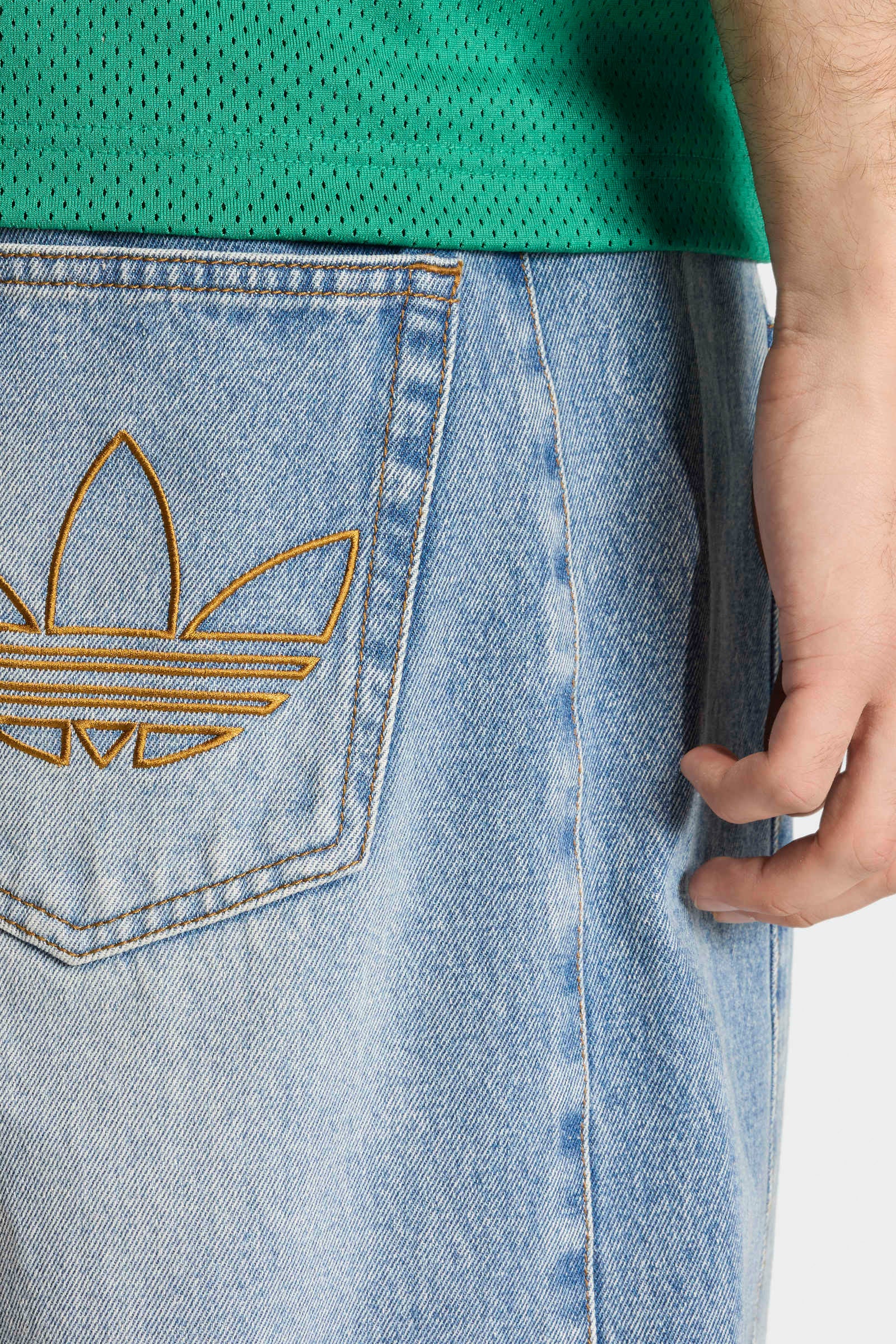 Loose Fit Jeans - Indigo Denim