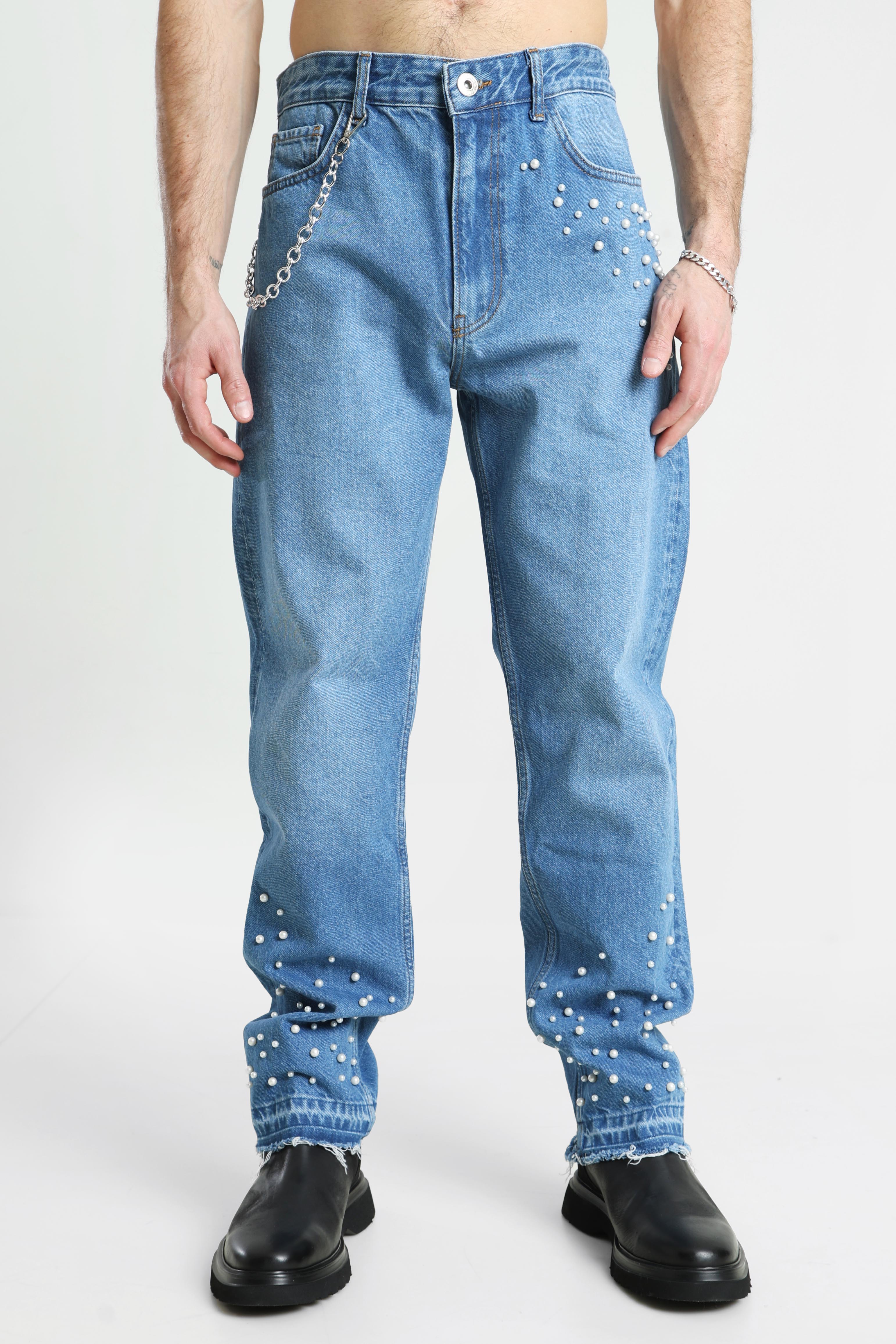 Jeans loose fit - denim bleu