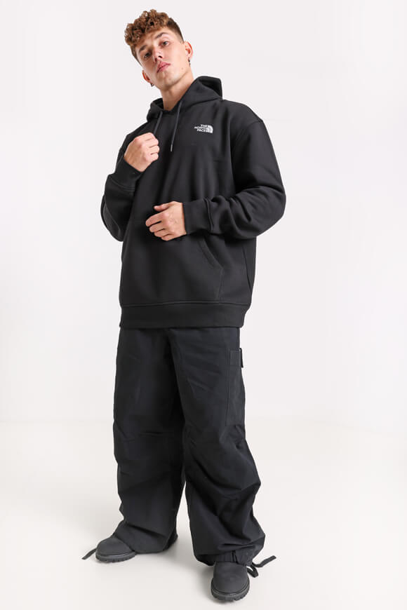 Kapuzensweatshirt - Schwarz