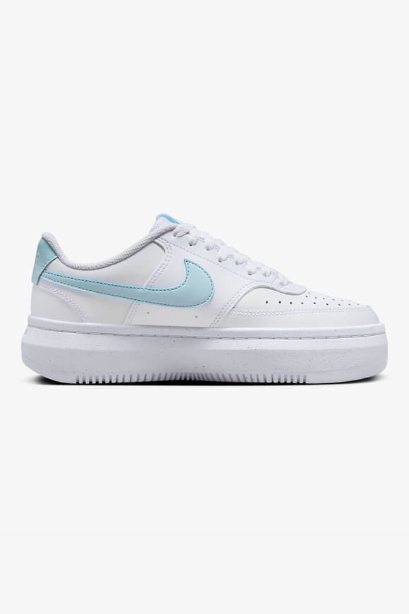 Court Vision Alta Sneaker - White + Glacier Blue