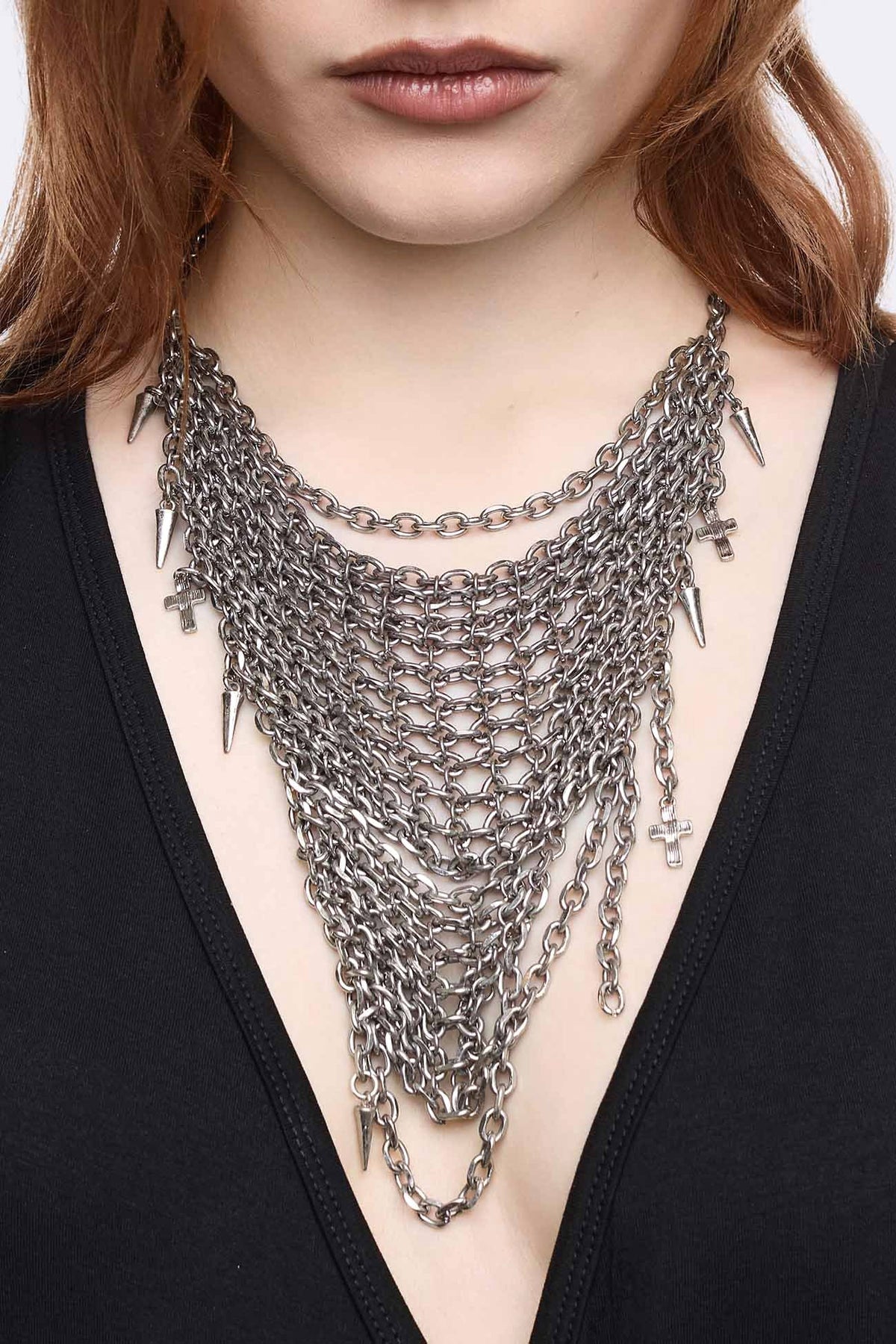 Valour Halskette - Antique Silver