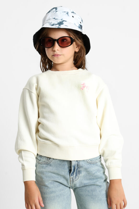 Sweat-shirt - Crème