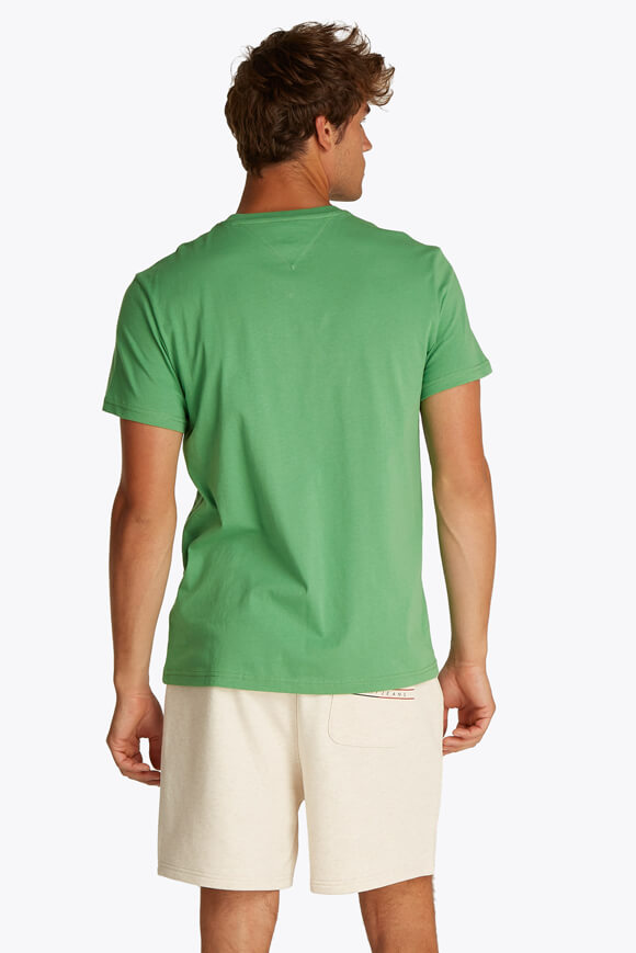 Essential Flag T-Shirt - Coastal Green