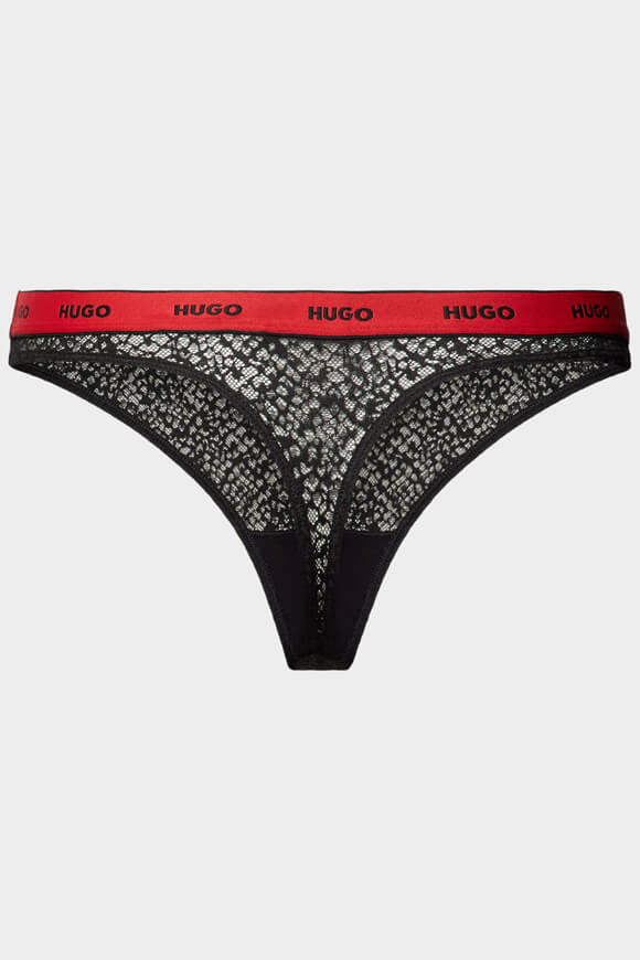 String en dentelle - Black