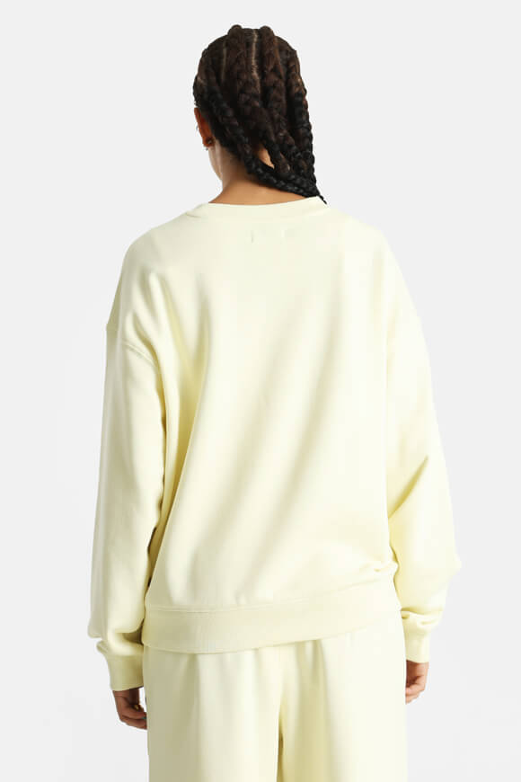 Oversize Sweatshirt - Hellgelb