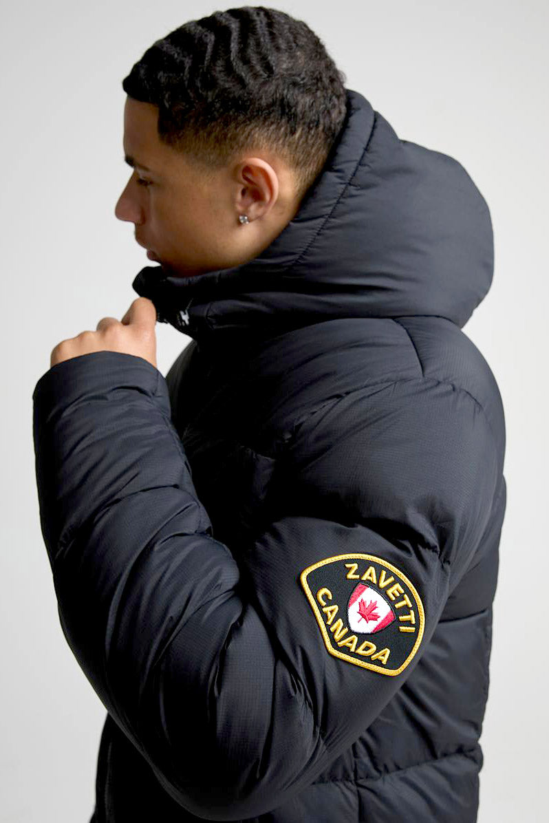 Morritarro cappotto trapuntato - Black