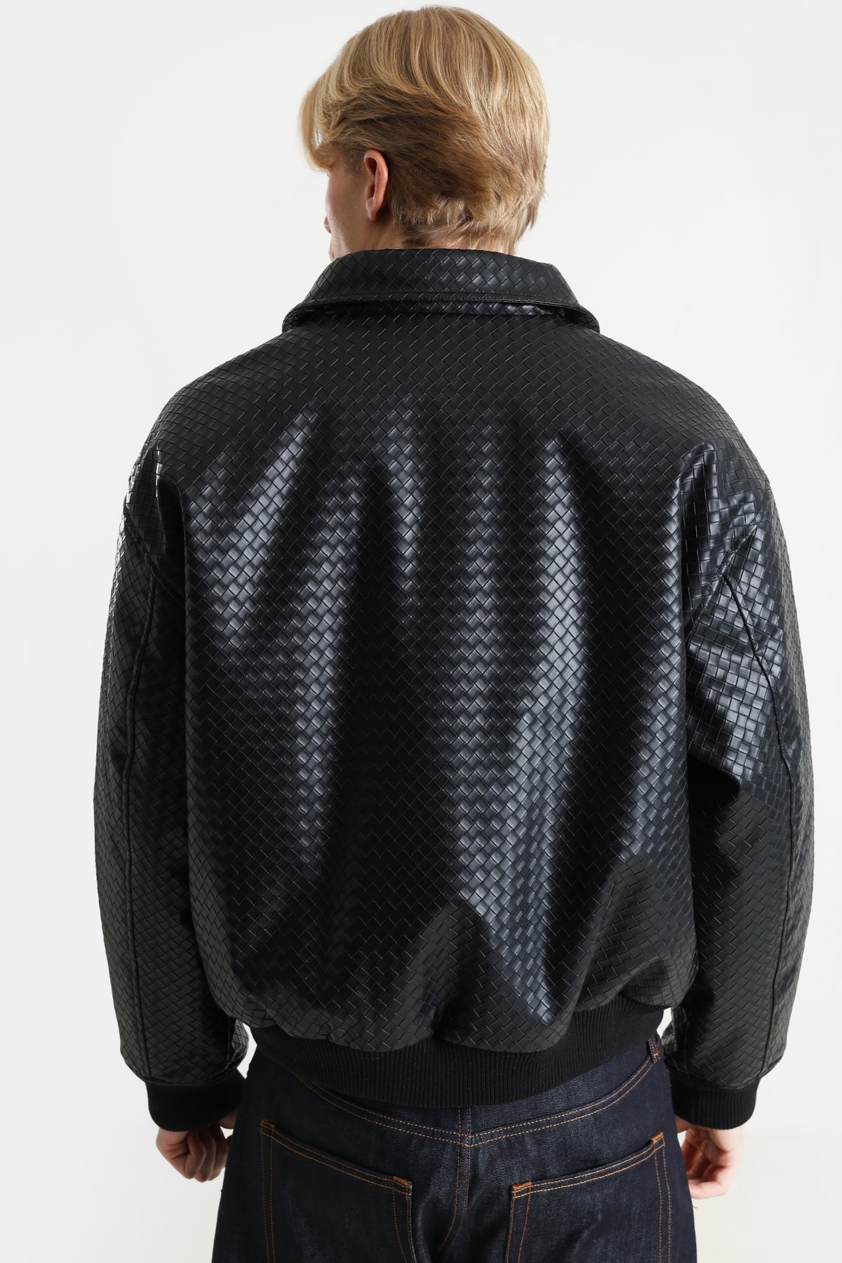 Veste en similicuir - Black