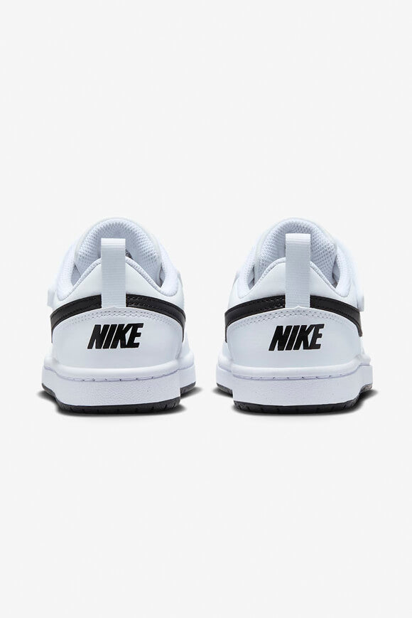 Court Borough Recraft Kids Sneaker - White + Black