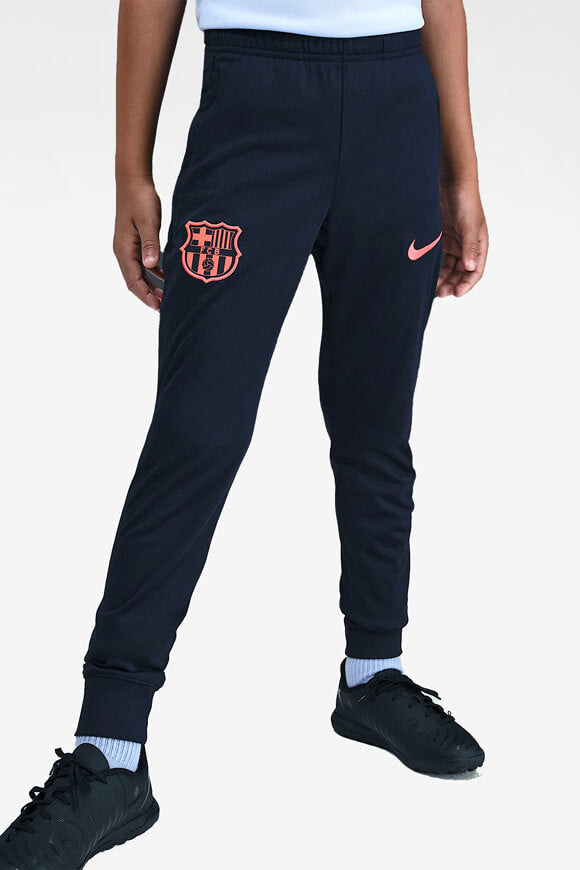 Pantalon d'entraînement du FC Barcelone - Midnight Navy + Crimson Tint