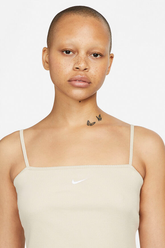 Ribbed crop top - Sanddrift