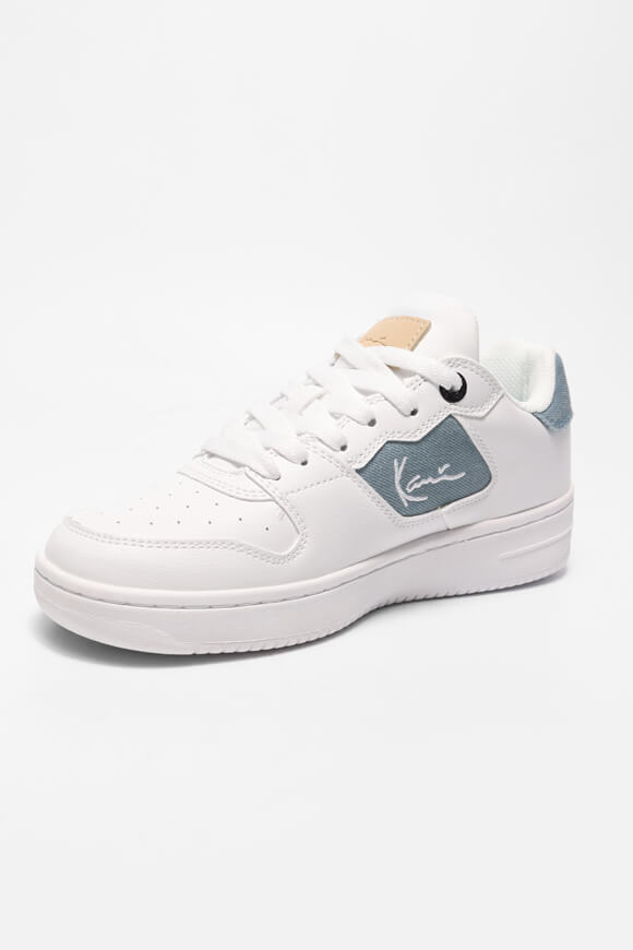 89 Sneaker - White + Blue