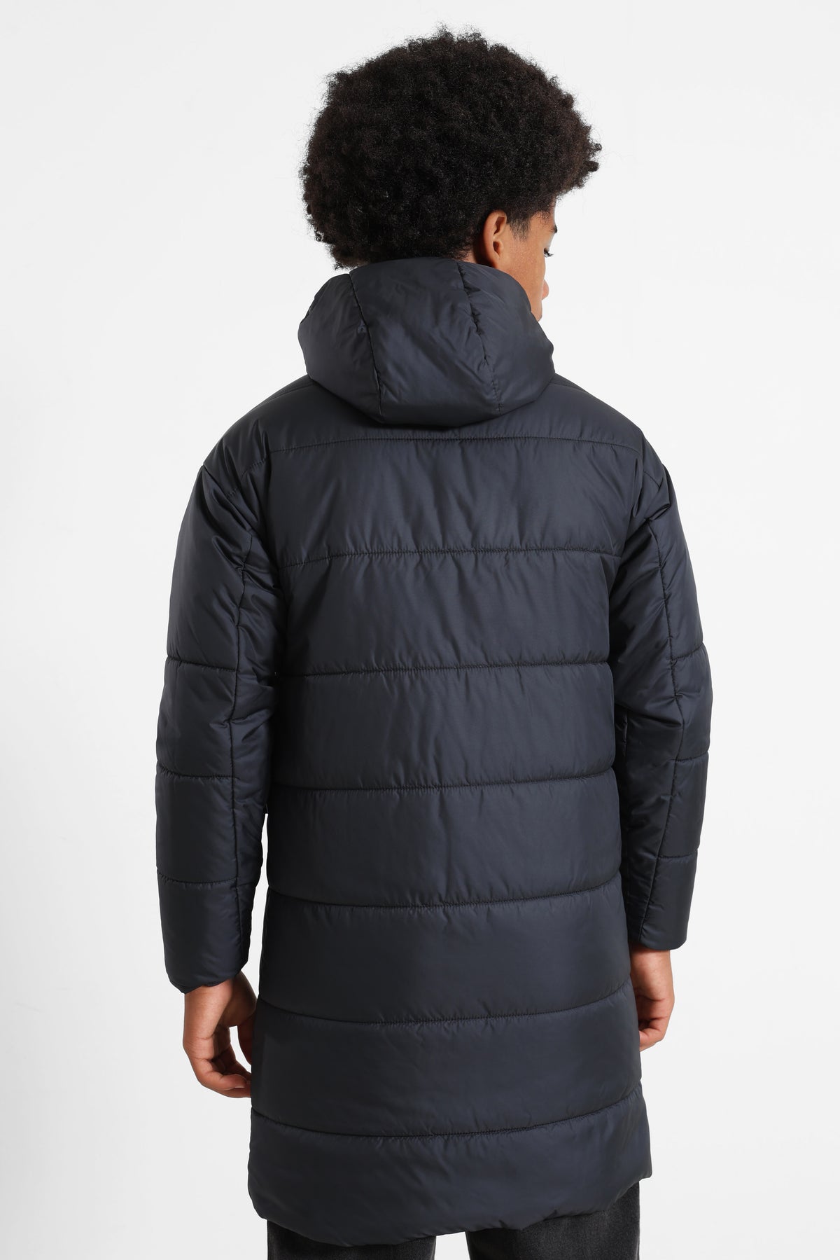 Puffermantel - Black