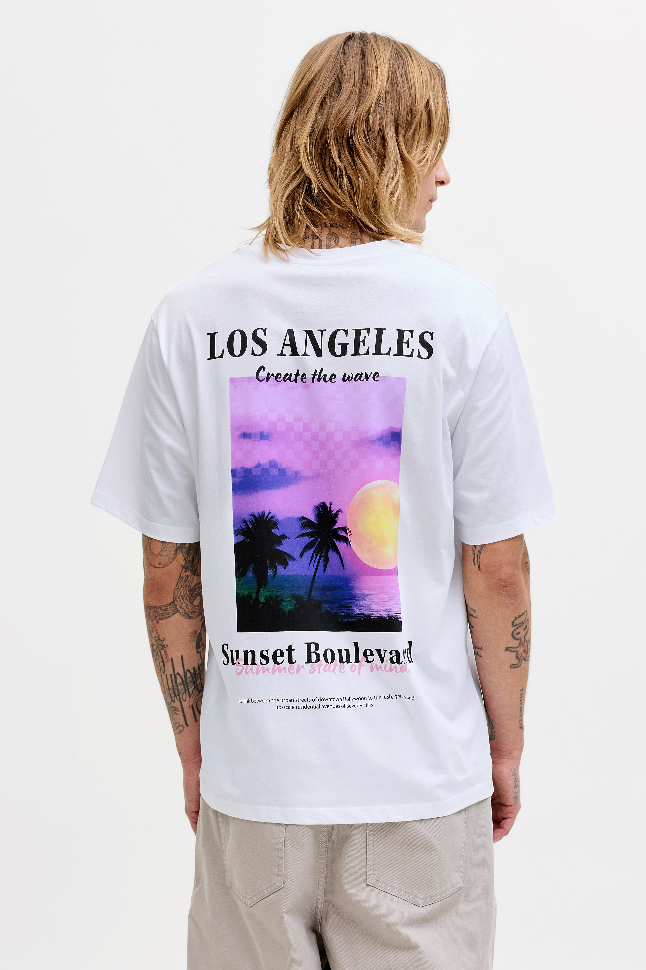 JJCITY T-Shirt - Bright White