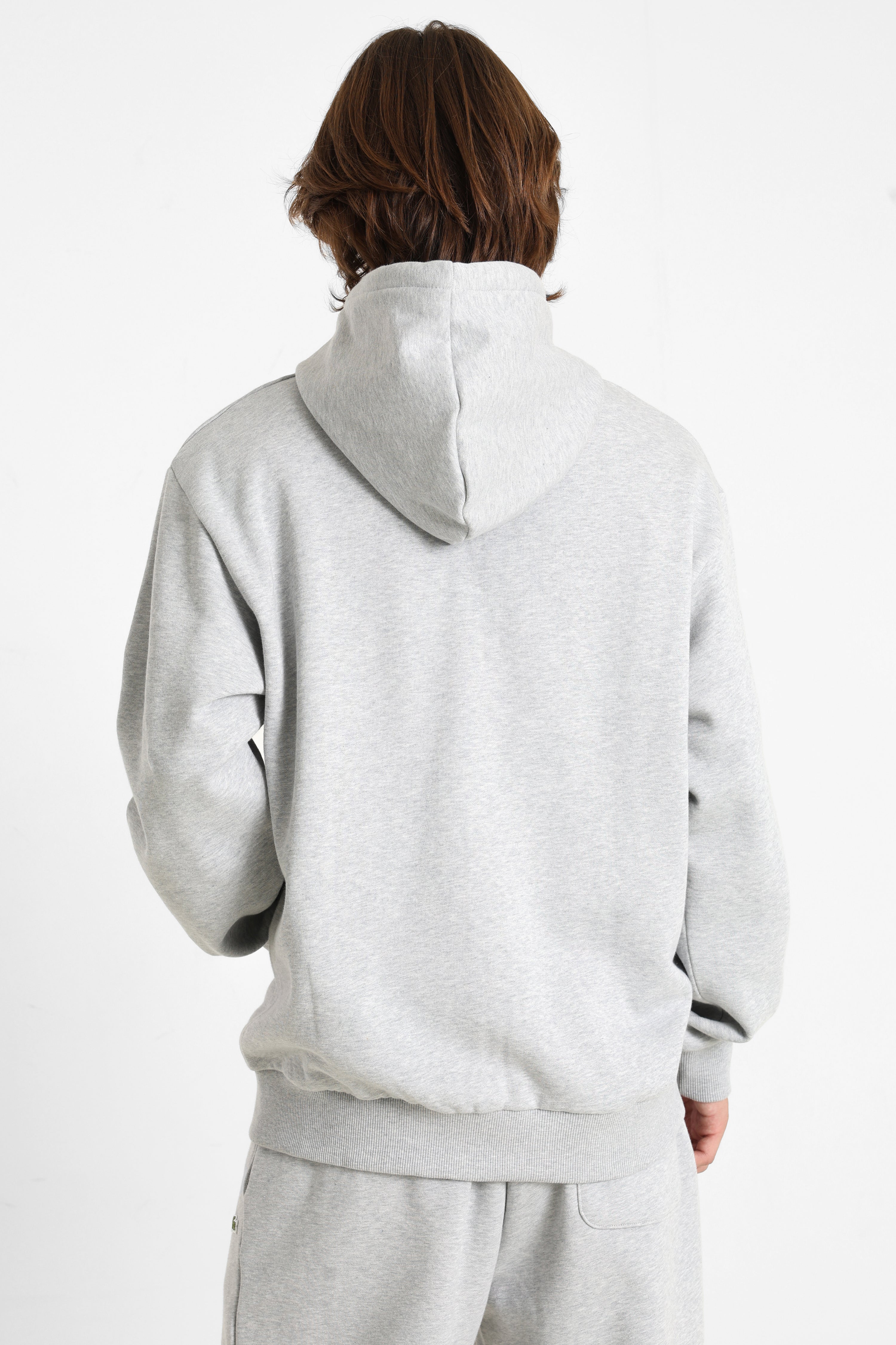 Felpa con cappuccio e zip - Silver Chine