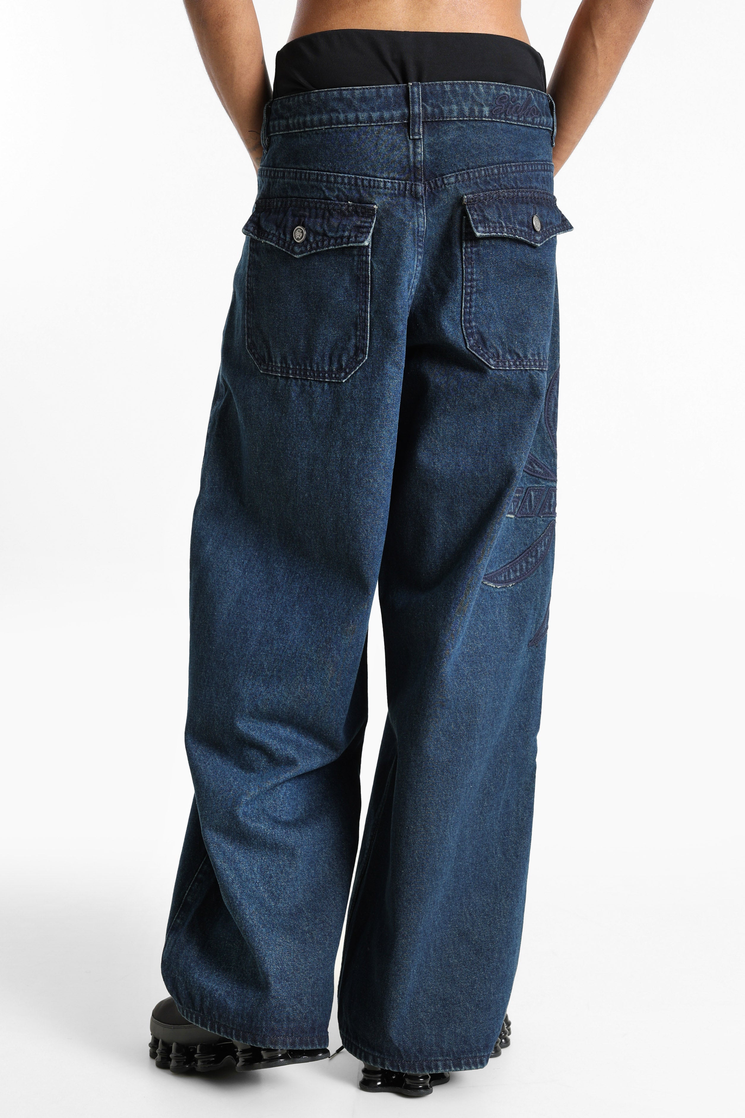 Jean baggy fit - Bleu foncé