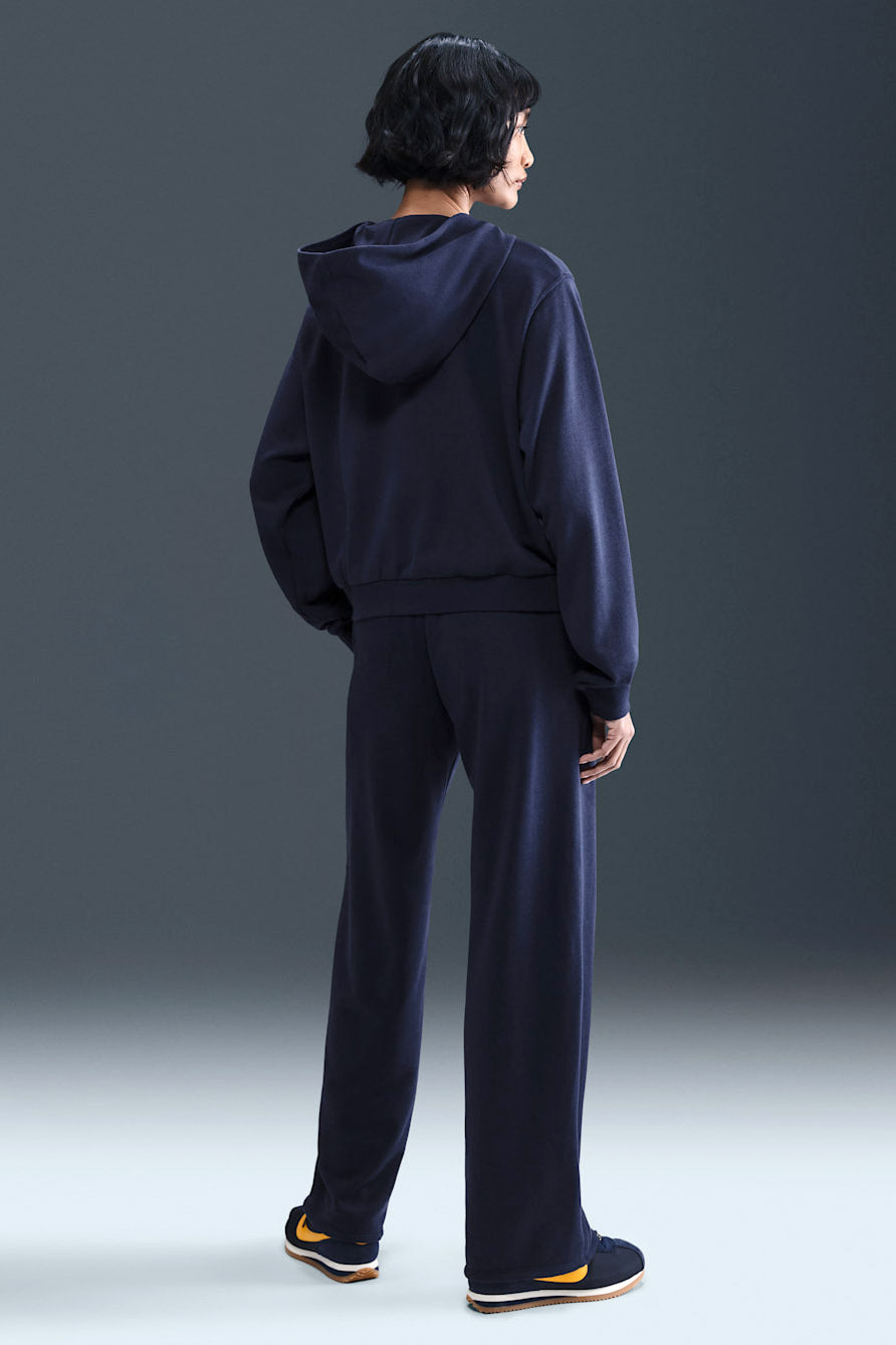 Chill Terry Oversize Kapuzensweatjacke - Midnight Navy