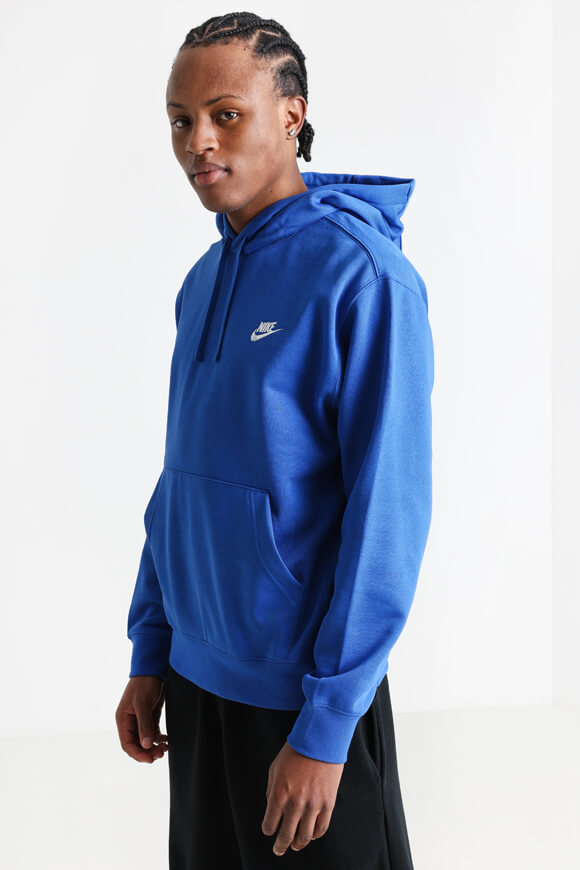 Sportswear Club Fleece Hooded Sweatshirt - Game Royal